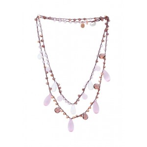 Collana uncinetto con Goccie Collana uncinetto con Goccie